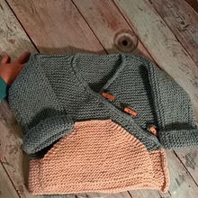 Mi proyecto del curso: Tejido de punto para prendas infantiles . % ceci_csm tarafından hazırlanan Moda Tasarımı, El, af Sanatları, Kendin Yap, Örgü örmek, Ve Tekstil Tasarımı projesi - 07.12.2022