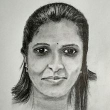 My project for course: Portrait Sketchbooking: Explore the Human Face. Un proyecto de Bocetado y Dibujo de Retrato de Suvin Vinod E V - 16.07.2022