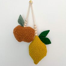 Les fruits décoratifs Ein Projekt aus dem Bereich Erweiterungsentwicklung, H, werk, Nähen, Dekoration von Innenräumen, Punch needle und Weben von Bérénice Robert - 18.07.2022