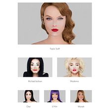 Celebrity Makeup Transformations. Portrait Photograph, and Traditional illustration project by Joseph Harwood - 07.18.2022