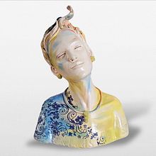 Meine Kursprojekt: Einführung in das Töpfern von figurativen Skulpturen. Projekt z dziedziny  Sztuki piękne i Rzeźba użytkownika Karin Winkler - 18.07.2022