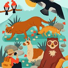 My project for course: Stylized Vector Illustration with Color and Character. Un proyecto de Ilustración tradicional, Diseño gráfico, Ilustración vectorial e Ilustración digital de Jonathan Hall - 14.07.2022