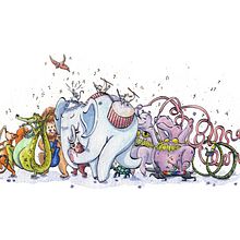 Projets personnels. Ilustração tradicional, Ilustração infantil, e Pintura em aquarela projeto de Salomé Pont - 18.07.2022