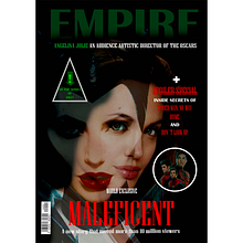 Portada de revista EMPIRE. Een project van  Ontwerp, Fotografie, Film, video en televisie, Redactioneel ontwerp y Grafisch ontwerp van Cintia Montoya - 10.12.2021