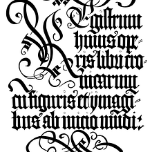 Registrum (Práctica caligrafía). Calligraph, Lettering, 3D Lettering, and Graphic Design project by Martín Ballester - 07.18.2022
