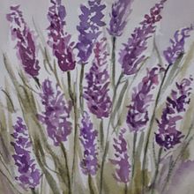 Loose lavender . Painting project by Claire Brownlie - 07.17.2022