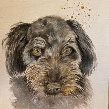 My project for course: Expressive Animal Portraits in Watercolor. Traditional illustration, Watercolor Painting, Realistic Drawing, and Naturalistic Illustration project by winter_05 - 07.19.2022