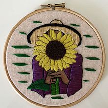 Mon projet du cours : Introduction à la broderie botanique. Un progetto di Ricamo e Textile Design di laurelp95 - 19.07.2022
