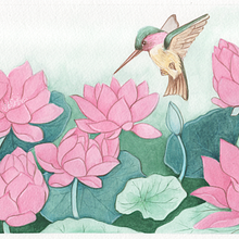 Nenúfares . Watercolor Painting, Drawing, and Traditional illustration project by Giovana Jacobo Ortiz - 07.19.2022