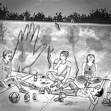 Mi proyecto del curso: Fundamentos del dibujo de personas a partir de la imaginación. Un projet de Illustration traditionnelle, Beaux Arts, Esquisse , Dessin au cra, on, Dessin, Dessin artistique , et Dessin anatomique de Jonás Castillo - 19.07.2022