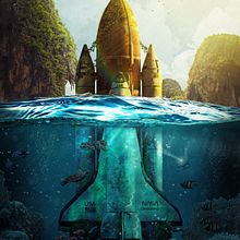 Mein Kursprojekt: Digitale Collage in Photoshop: Komposition und visuelle Effekte. Photograph, Collage, Photo Retouching, Fine-Art Photograph, Photographic Composition, and Photomontage project by godchilla85 - 07.19.2022
