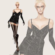 Mis ilustraciones de bocetos de moda. Un projet de Illustration traditionnelle, Esquisse , St, lisme, Dessin numérique et Illustration de mode de Stephany Reyes I. - 19.07.2022