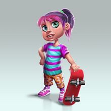 Diseño de personaje. Traditional illustration, 3D, Animation, and Character Design project by Oscar Blanco - 07.19.2022