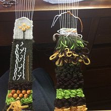 Mi proyecto del curso: Tapices decorativos: técnicas avanzadas en telar manual. Un proyecto de Bordado, Tejido, Telar y Diseño textil de cristinasimon_98 - 20.07.2022