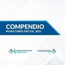 Observatorio Nacional de Migración. Design editorial, e Design gráfico projeto de Adderly Mendoza H. - 09.08.2021