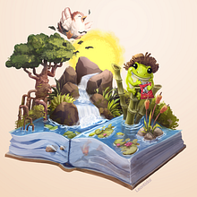 Fly-O´s Ein Projekt aus dem Bereich Traditionelle Illustration von leontidai - 20.07.2022