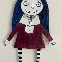 Mortina carta presta di Sarah Hand. Un progetto di Character design di oxana_marcenco - 20.07.2022