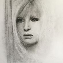 Il mio progetto del corso: Ritratto artistico al carboncino: creare atmosfere. Traditional illustration, Fine Arts, Drawing, Portrait Drawing, Realistic Drawing, and Artistic Drawing project by mabell - 07.20.2022