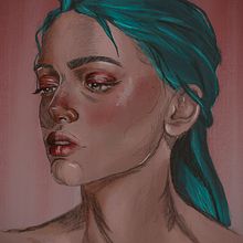 Mi proyecto del curso: Retrato ilustrado con Procreate. Traditional illustration, Vector Illustration, Digital Illustration, and Portrait Drawing project by Elena Martín Jiménez - 07.21.2022