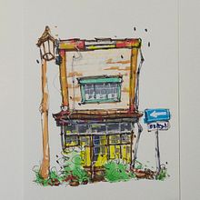 My project for course: Expressive Architectural Sketching with Colored Markers. Sketching, Drawing, Architectural Illustration, Sketchbook & Ink Illustration project by mikeynavarrete - 07.21.2022