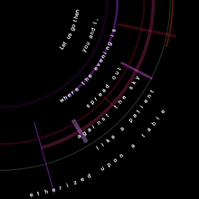 Swinging text with side-bursts. Motion Graphics, Multimedia, and JavaScript project by BRYANT OHARA - 07.20.2022