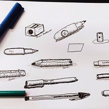 Meu projeto do curso: A arte de desenhar: transforme seus rabiscos em arte. Traditional illustration, Pencil Drawing, Drawing, and Sketchbook project by William Paes - 07.21.2022