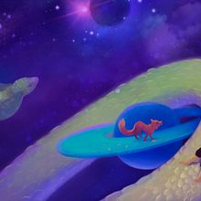 My project for course: Digital Illustration for Children’s Stories. Een project van Traditionele illustratie,  Tekening, Digitale illustratie, Kinderillustratie, Digitale tekening,  Digitaal schilderij y Verhaallijn van Alisa Sennikova - 14.07.2022