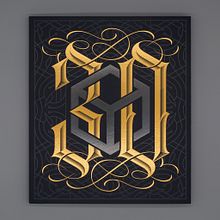 Elmwood Book Cover. Un proyecto de Lettering, Lettering digital, Ilustración tradicional e Ilustración digital de Dan Forster - 21.07.2022