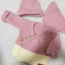 Mi proyecto del curso: Tejido de punto para prendas infantiles. Fashion Design, Fiber Arts, DIY, Knitting, and Textile Design project by Paola Gordillo - 07.22.2022