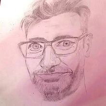 1er essai de portrait : Carnet de portraits : explorez le visage humain. Sketching, Drawing, Portrait Drawing, Artistic Drawing, and Sketchbook project by Cladie Tracol - 06.18.2022