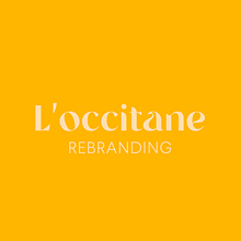 Meu projeto do curso: Rebranding: crie identidades visuais eficientes | Rebranding de L'occitane. Projekt z dziedziny Br, ing i ident, fikacja wizualna, Projektowanie graficzne, Projektowanie logot, pów, Projektowanie c i frowe użytkownika Vitória Leal - 23.07.2022