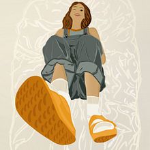 Mi proyecto del curso: Ilustración de personajes con estilo en Procreate. Character Design, Digital Illustration, Digital Painting, and Figure Drawing project by Mar Requena - 08.01.2022