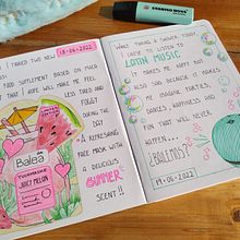 Il mio progetto del corso: Diario illustrato: un'abitudine per vivere ogni giorno con consapevolezza. Fine Arts, Sketching, Creativit, Drawing, and Sketchbook project by Selene Nardelli - 07.23.2022