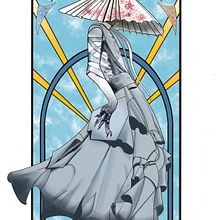 Nouveau Illustration . Design, and Digital Illustration project by Jerry Townsend - 07.23.2022