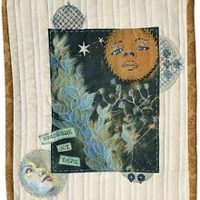 My project for course: Bluework: Combine Embroidery and Cyanotype. Un proyecto de Ilustración tradicional, Artesanía, Bellas Artes, Papercraft, Estampación, Bordado, DIY, Estampación textil y Diseño textil de nswyers00 - 23.07.2022
