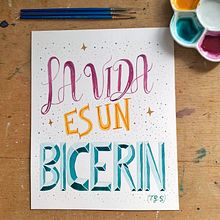 Mi proyecto del curso: Lettering en acuarela a todo color. Un progetto di Lettering, Pittura ad acquerello, H e lettering di Tamara - 23.07.2022