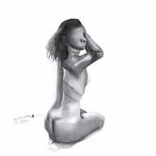 Meu projeto do curso: Desenho do corpo humano em movimento. Fine Arts, Sketching, Pencil Drawing, Drawing, and Realistic Drawing project by Natalia Silva - 07.29.2022