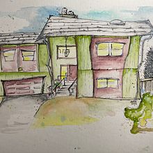 My project for course: Expressive Architectural Sketching with Colored Markers. Un proyecto de Bocetado, Dibujo, Ilustración arquitectónica, Sketchbook e Ilustración con tinta de d7dcctcxj6 - 24.07.2022