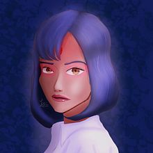 My project for course: Principles of Digital Painting for Portraits. Un progetto di Pittura e Pittura digitale di jquintanacarrero - 23.07.2022