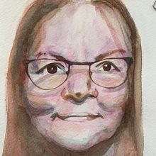 Mi proyecto del curso: Retrato artístico en acuarela. Projekt z dziedziny  Sztuki piękne,  Malarstwo, Malowanie akwarelą i Portret użytkownika nataliaortegas - 24.07.2022