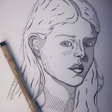 Mi proyecto del curso: Sketchbook de retrato: explora el rostro humano. Projekt z dziedziny Sketching,  R, sunek, Portret,  R, sunek art, st, czn i Sketchbook użytkownika Leonardo Augusto - 19.07.2022