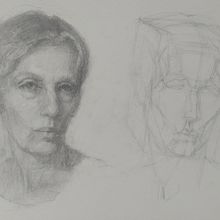 My project for course: Graphite Drawing Techniques for Planar Portraiture Ein Projekt aus dem Bereich Bildende Künste, Skizzenentwurf, Zeichnung, Porträtzeichnung, Realistische Zeichnung und Artistische Zeichnung von Laura Natusch - 24.07.2022