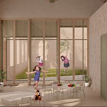 Rendering and Digital Collage for Architectural Displays. 3D, Architecture, Digital Architecture, and 3D Design project by hend nabil - 07.24.2022