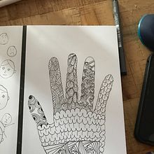 My project for course: Drawing for Beginners Level -1. Projekt z dziedziny R, sunek ołówkiem,  R, sunek, Kreat, wne zabaw, z dziećmi i Sketchbook użytkownika bonardimathilde - 24.07.2022