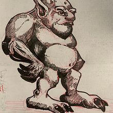 My project for course: Inking Techniques for Comics and Illustration. Traditional illustration, Fine Arts, Painting, Comic & Ink Illustration project by otherguy02 - 07.25.2022