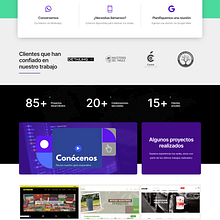 Mi proyecto del curso: Creación de una web profesional con WordPress. Projekt z dziedziny UX / UI, Informat, ka, Web design, Tworzenie stron internetow, ch, Programowanie bez kodu, Projektowanie produktu c i frowego użytkownika Luis Enrique Medina Concha - 24.07.2022
