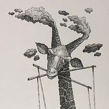 My project for course: Surrealistic Fineliner Illustration. Projekt z dziedziny Trad, c, jna ilustracja, R, sunek ołówkiem,  R, sunek, R, sunek realist, czn,  R, sunek art, st, czn,  R i sunek atramentem użytkownika Peter Wright - 31.10.2023