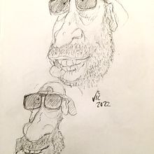 My project for course: Caricature Portrait with Graphite. Projekt z dziedziny Trad, c, jna ilustracja,  R, sunek i Portret użytkownika Vic Daltrey - 22.07.2022