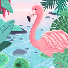 Mój projekt z kursu: Ilustracja cyfrowa: namaluj pełen barw świat przyrody. Projekt z dziedziny Trad, c, jna ilustracja, Ilustracja c, frowa, Ilustracja naturalist i czna użytkownika ariathae - 25.07.2022