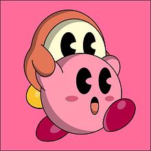 Kirby diseño de caricatura clasica. Un proyecto de Ilustración tradicional, Diseño, Motion Graphics, Animación, Dirección de arte, Diseño gráfico, Multimedia y Animación de personajes de Ricardo González - 25.07.2022